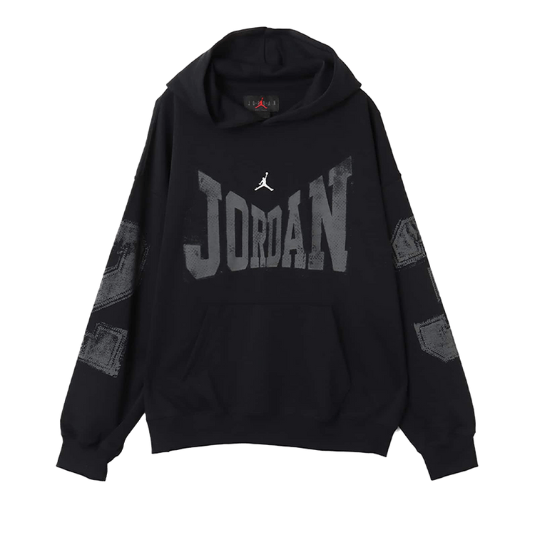 Air Jordan Brooklyn Collegiate Pullover Hoodie 'Black/Sail'