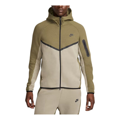Nike Tech Fleece Windrunner Full-Zip Jacket 'Medium Olive Light Army Black'
