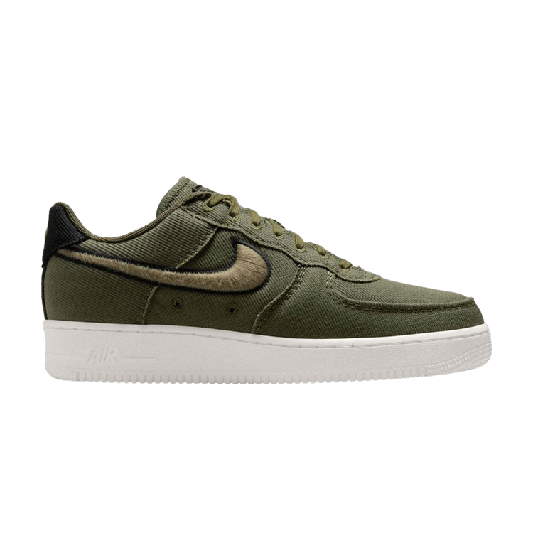 Nike Air Force 1 Low Canvas 'Army Olive Matte Olive'