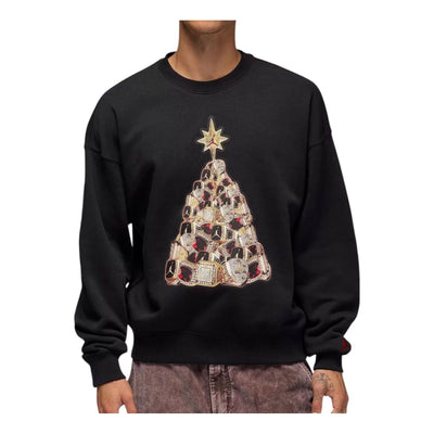 Air Jordan Holiday 2025 Long Sleeve Sweatshirt Rings Tree 'Black'