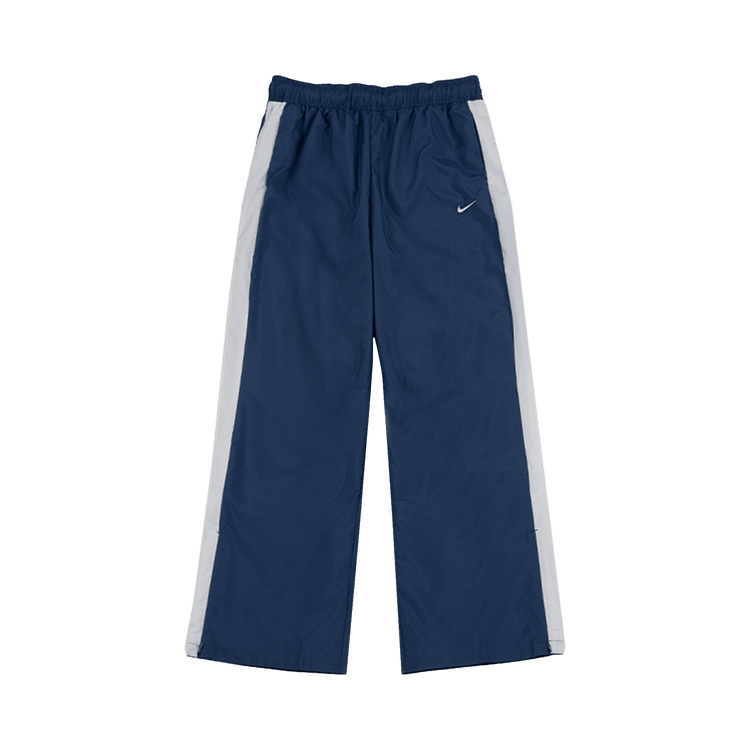 Nike NSW Classic Mid-Rise Open-Hem Pants 'Mystic Navy/White/Sail'