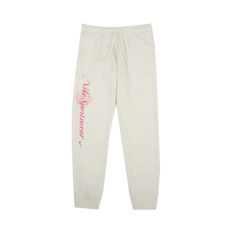 Nike NSW Club Graphic Sweatpants 'Sail/Washed Coral'