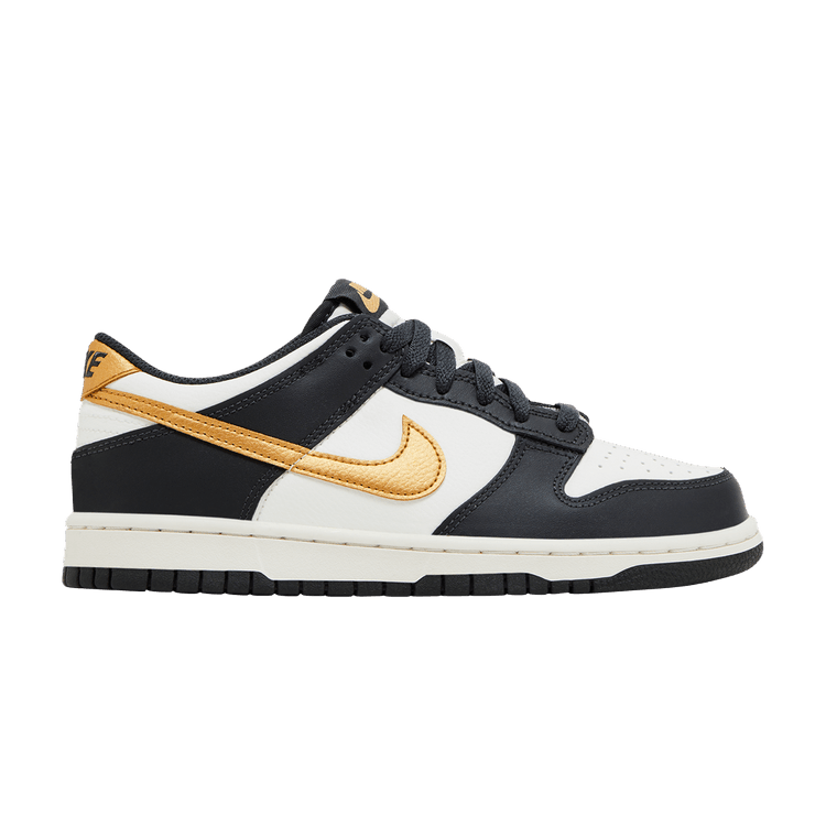 Nike Dunk Low GS 'Anthracite Metallic Gold'