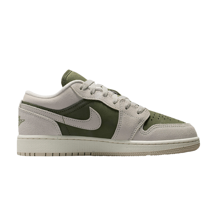 Air Jordan 1 Low SE GS 'Medium Olive Sail'