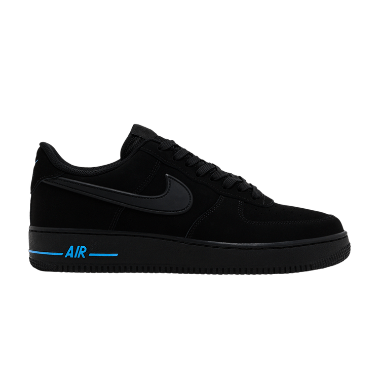 Nike Air Force 1 '07 'Black University Blue'
