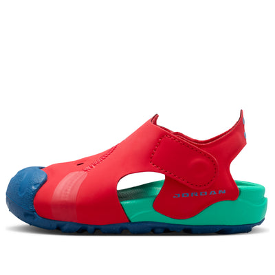 (TD) Jordan OTDR Sandals 'University Red Kinetic Green'