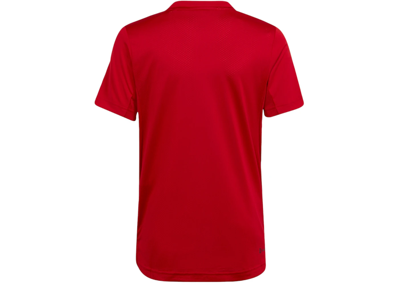 adidas Kids Club Crew Neck Short Sleeve Athletic T-Shirt Red