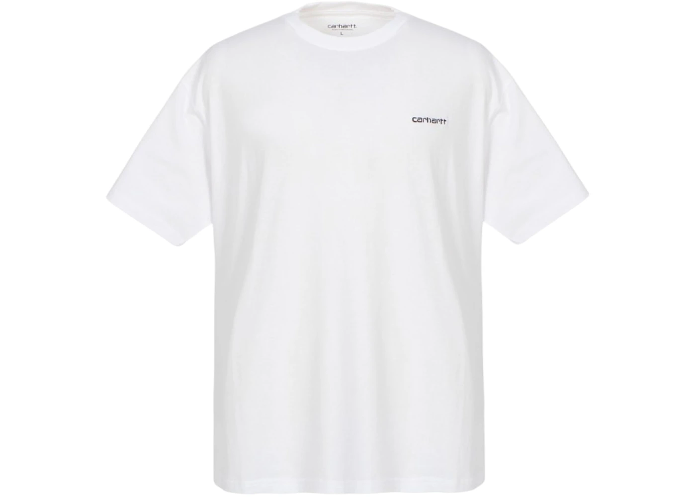 Carhartt WIP Script Embroidery S/S T-Shirt White