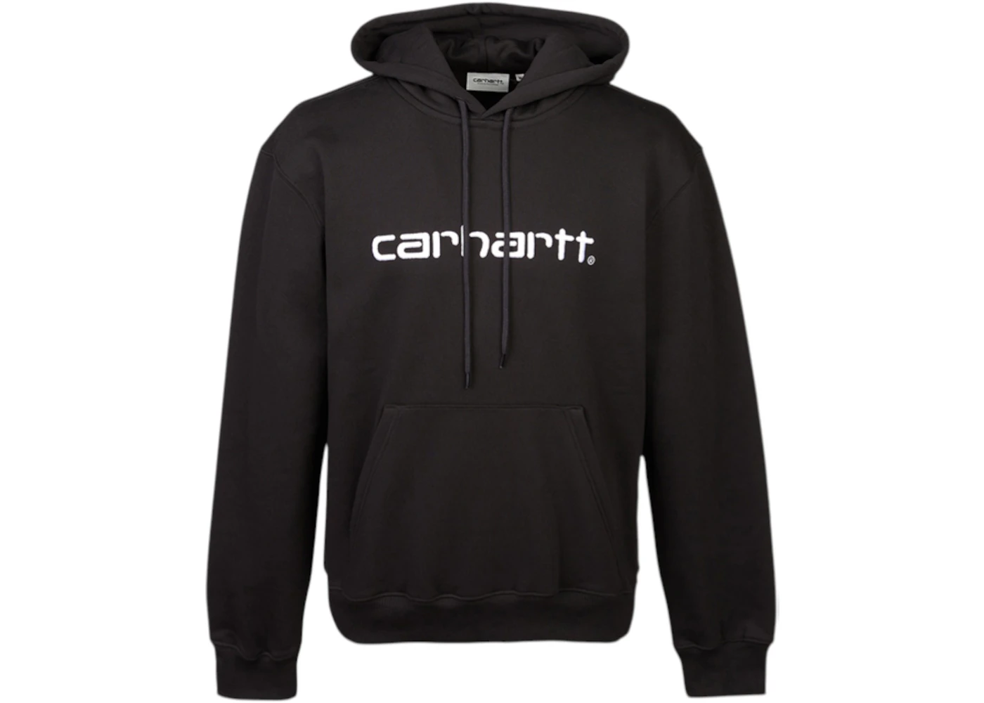 Carhartt WIP Fleece Hood Sweatshirt Black
