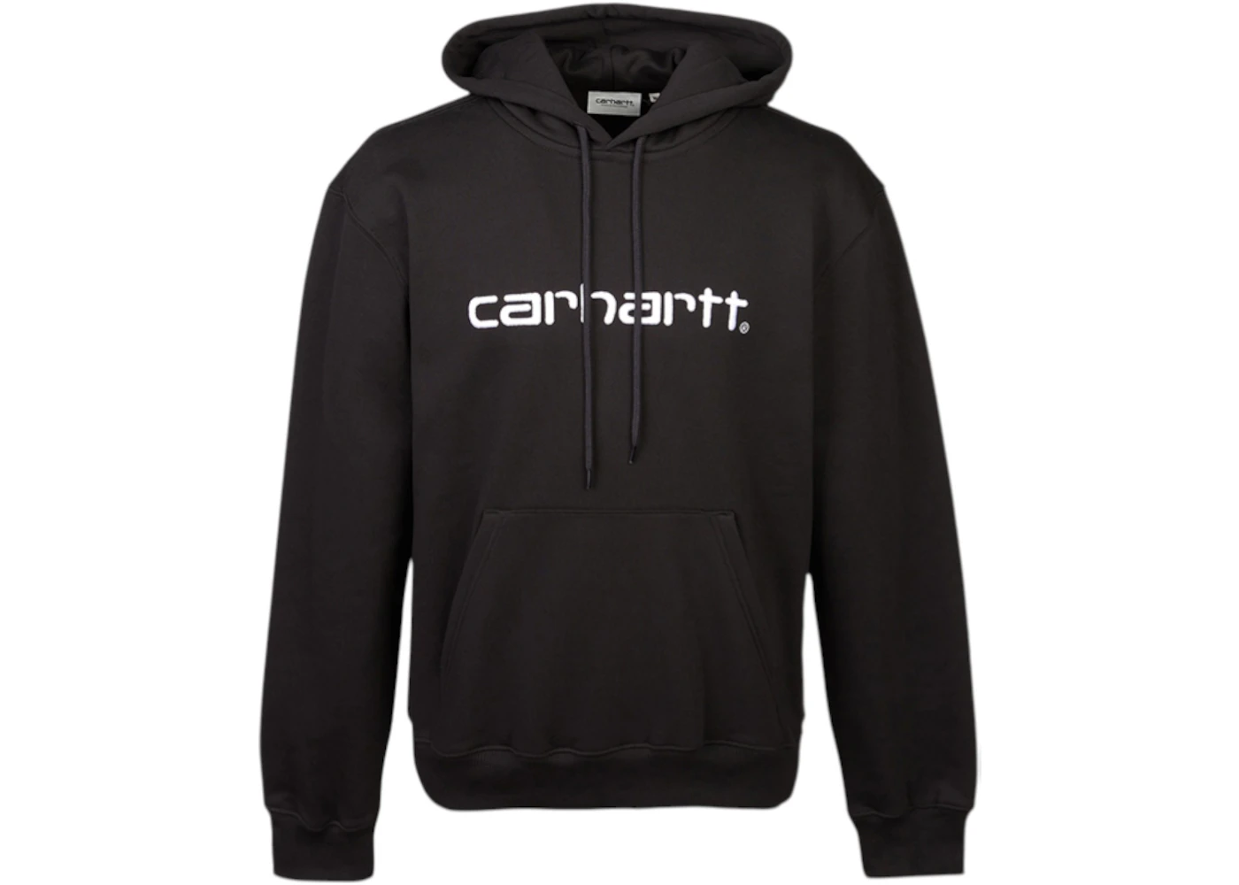 Carhartt WIP Fleece Hood Sweatshirt Black
