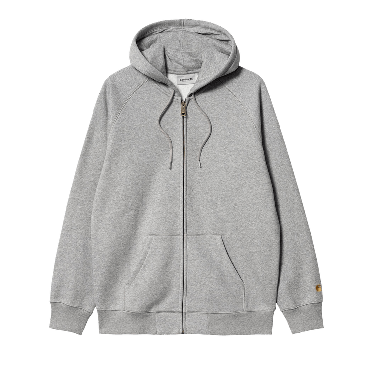 Carhartt WIP Hooded Chase Jacket 'Grey Heather/Gold'