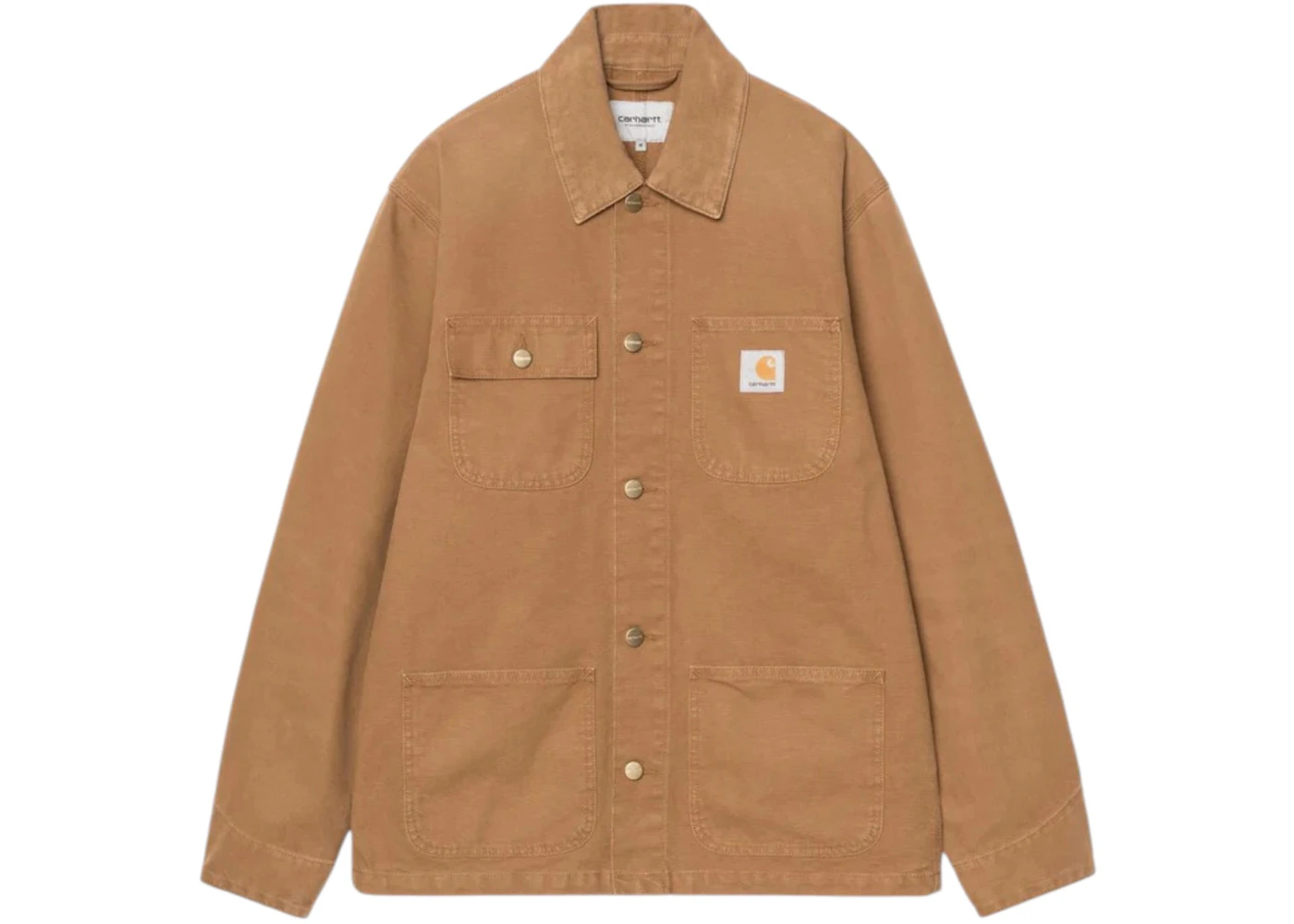 Carhartt Michigan Coat Spring Jacket (Stone Canvas) Hamilton Brown