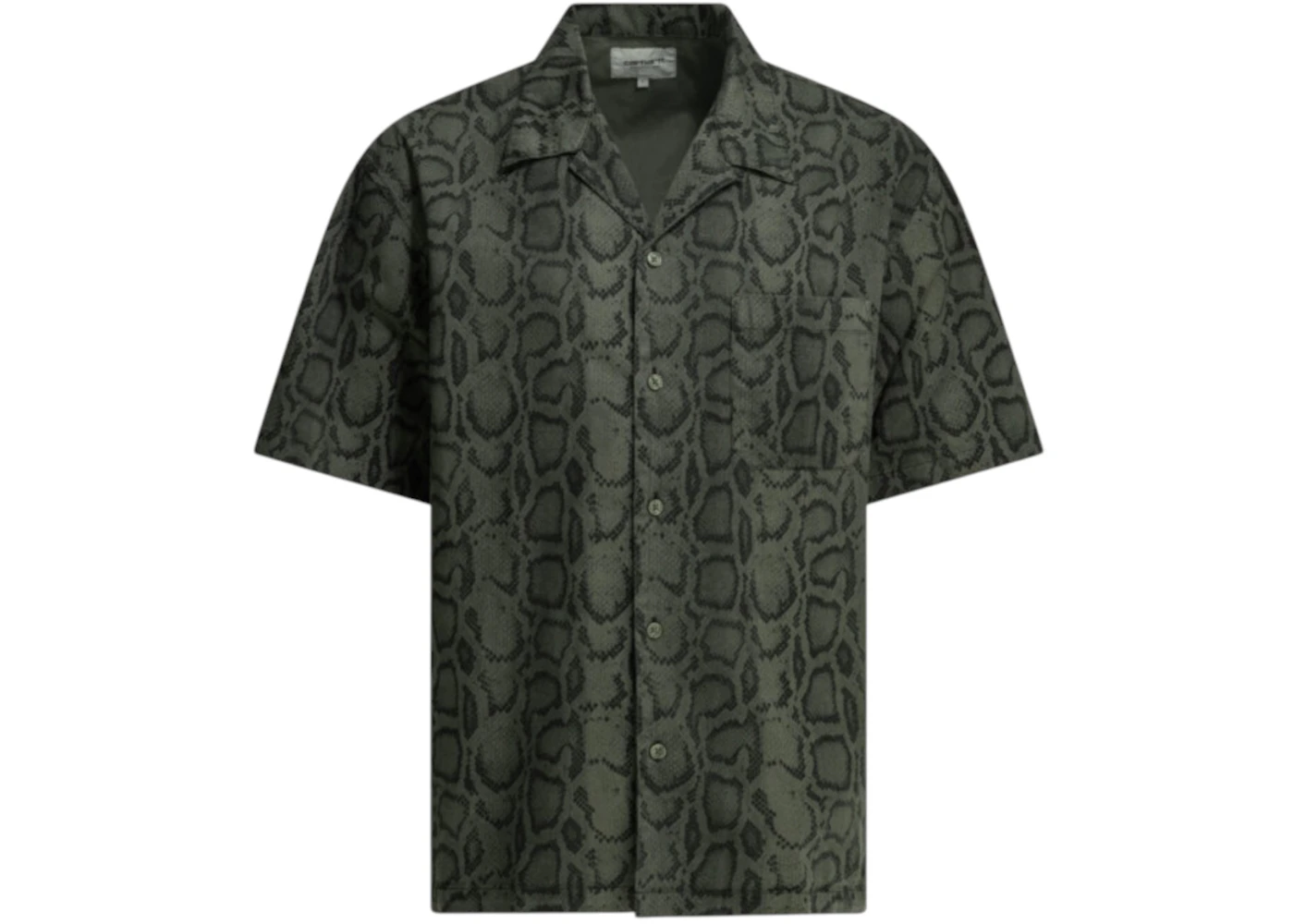 Carhartt Snake Camo Casual Shirt Green