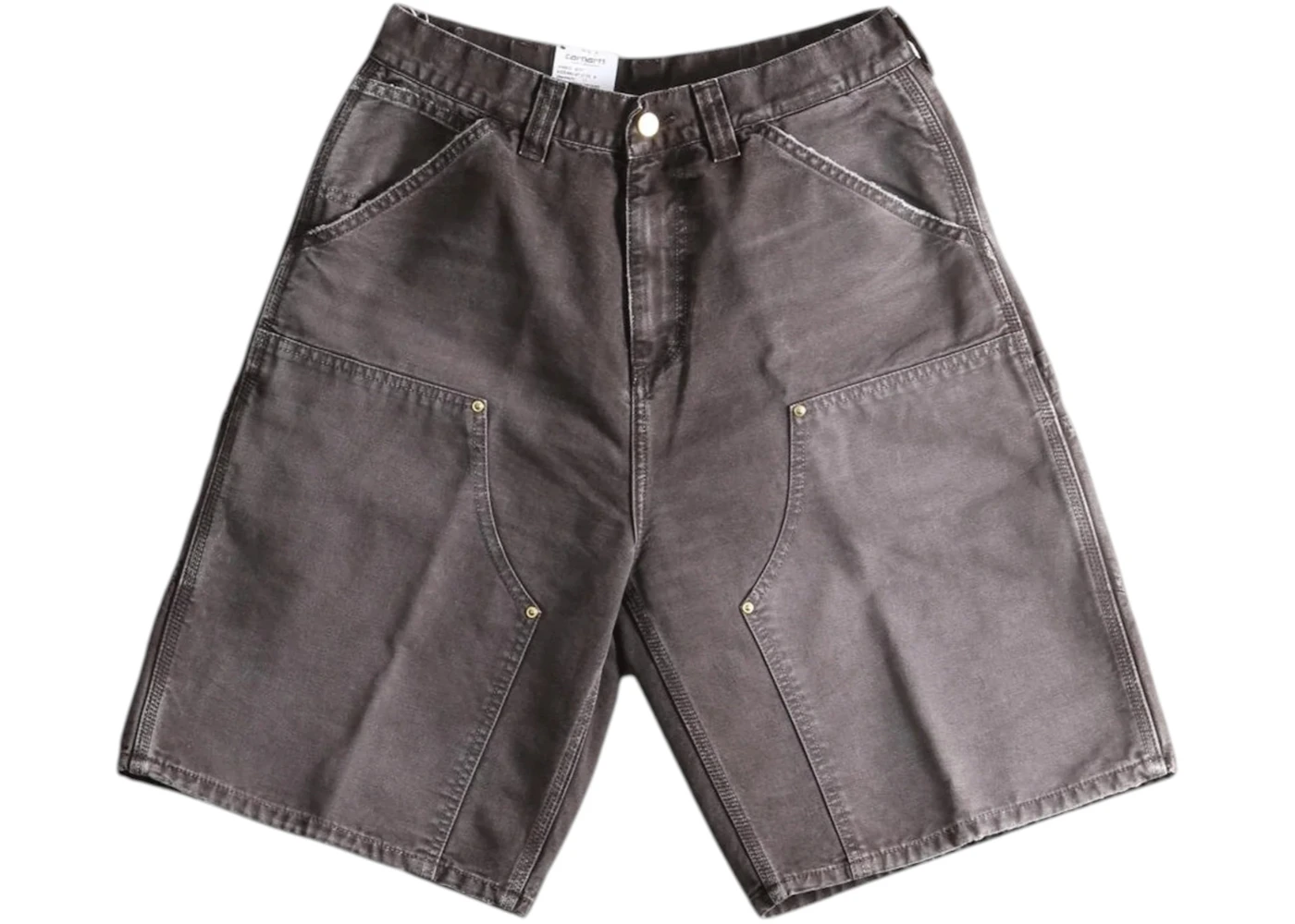 Carhartt WIP OG Double Knee Destroy Wash Short Tobacco