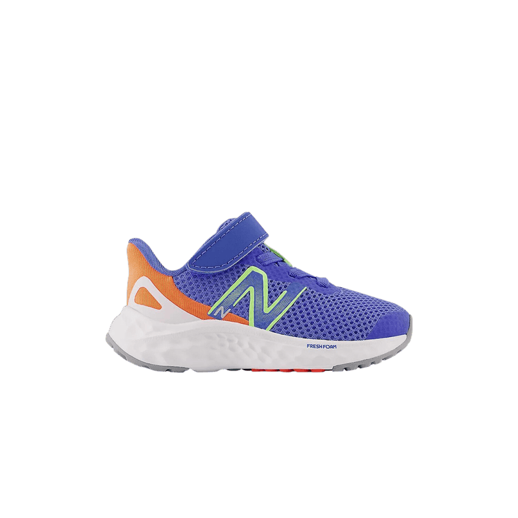 New Balance Fresh Foam Arishi v4 Bungee Lace Toddler Wide 'Bright Lapis Neon Dragonfly'