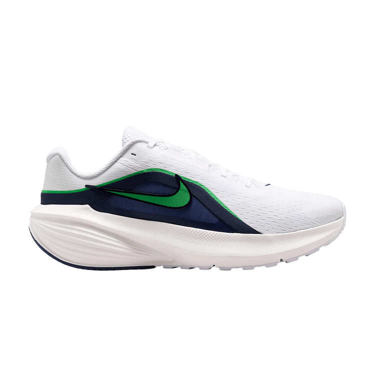 Nike Downshifter 14 Road 'White Midnight Navy Summit White Green Spark'