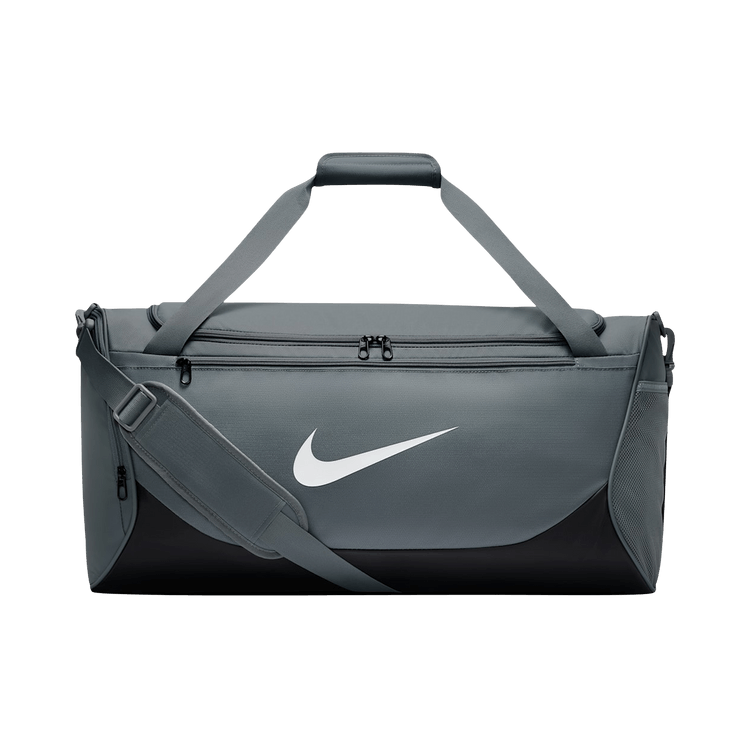 Nike 60L Medium Brasilia DuffeL Bag 'Smoke Grey/Black/White'