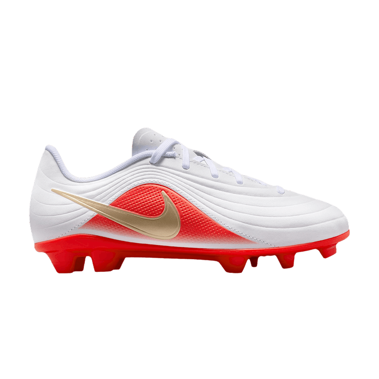 Nike Jr. Tiempo Maestro Club MG Low GS 'White Bright Crimson Blur'