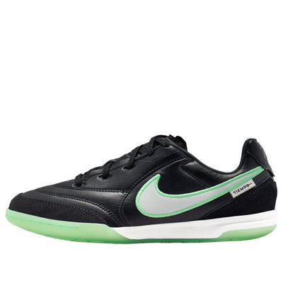 (GS) Nike Jr. Tiempo Streetgato 'Black Illusion Green'