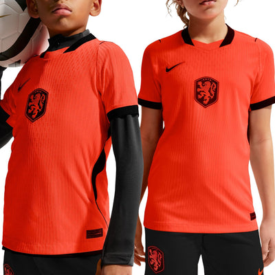 Nike Netherlands National Team 2026 Match Home Aero-FIT Soccer Jersey 'Hyper Crimson Black'