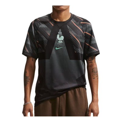 Nike FFF 2026 Stadium Goalkeeper Dri-FIT Replica Jersey 'Black Medium Ash Monarch'