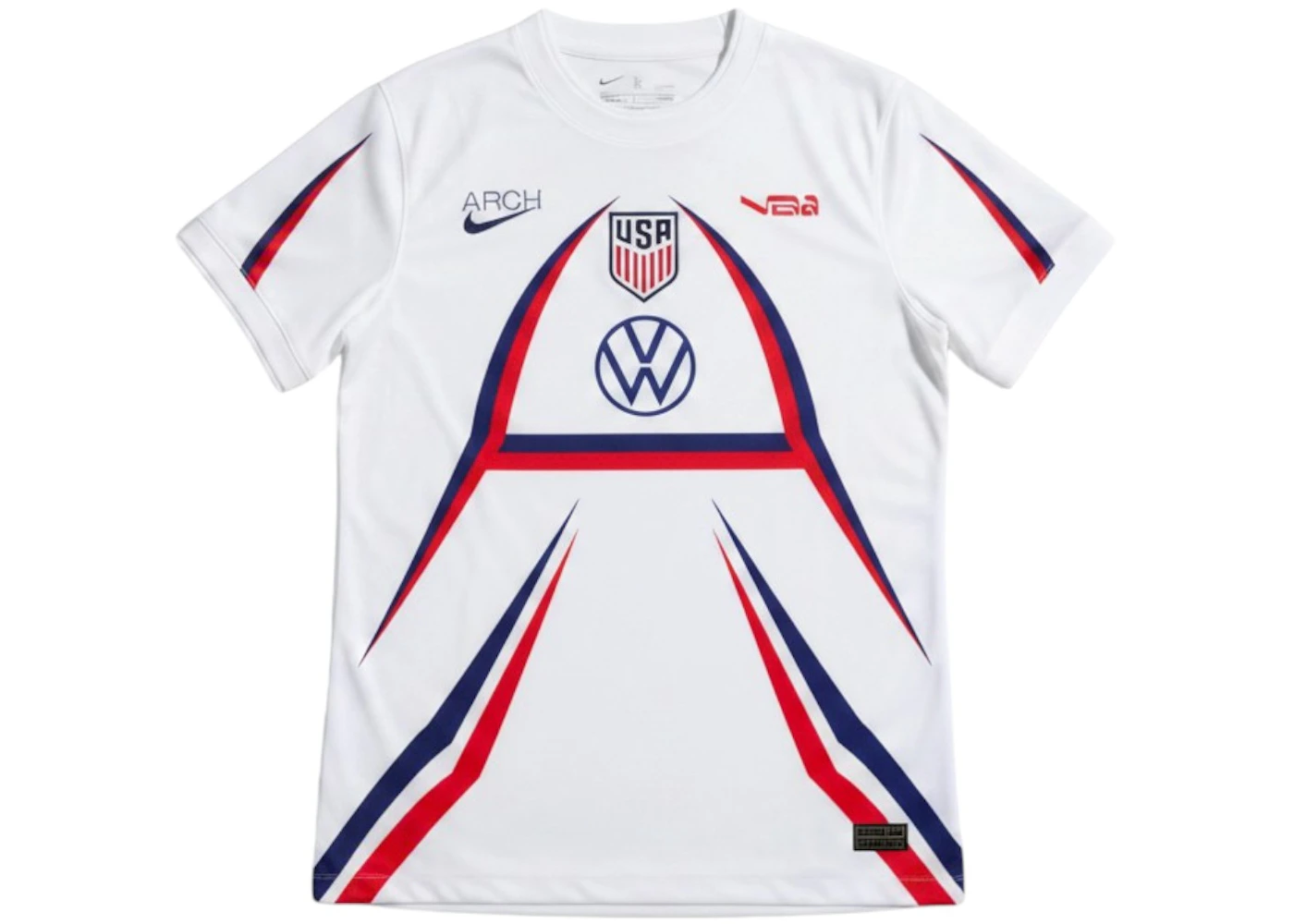 Nike USA x V.A.A. Women's Pre-Match Top White/Red/Blue