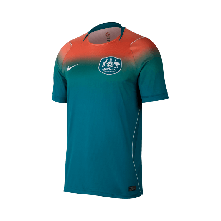 Nike Australia 2026 Stadium Away 'Bright Spruce/Orange Pulse/White/White'