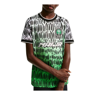 (GS) Nike x Nigeria x Slawn Dri-FIT T-Shirt 'Black'