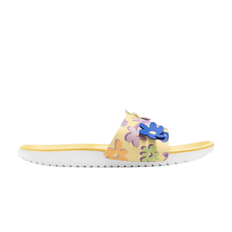 Nike Kawa Slide SE PS 'Soft Yellow'