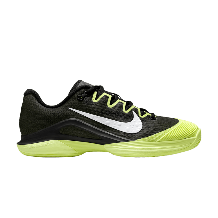 Wmns NikeCourt Air Zoom Vapor 12 HC 'Black Light Lemon Twist'