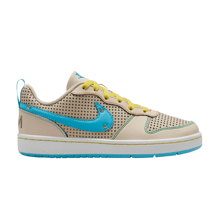 Nike Court Borough Low Recraft GS 'Sanddrift Baltic Blue'