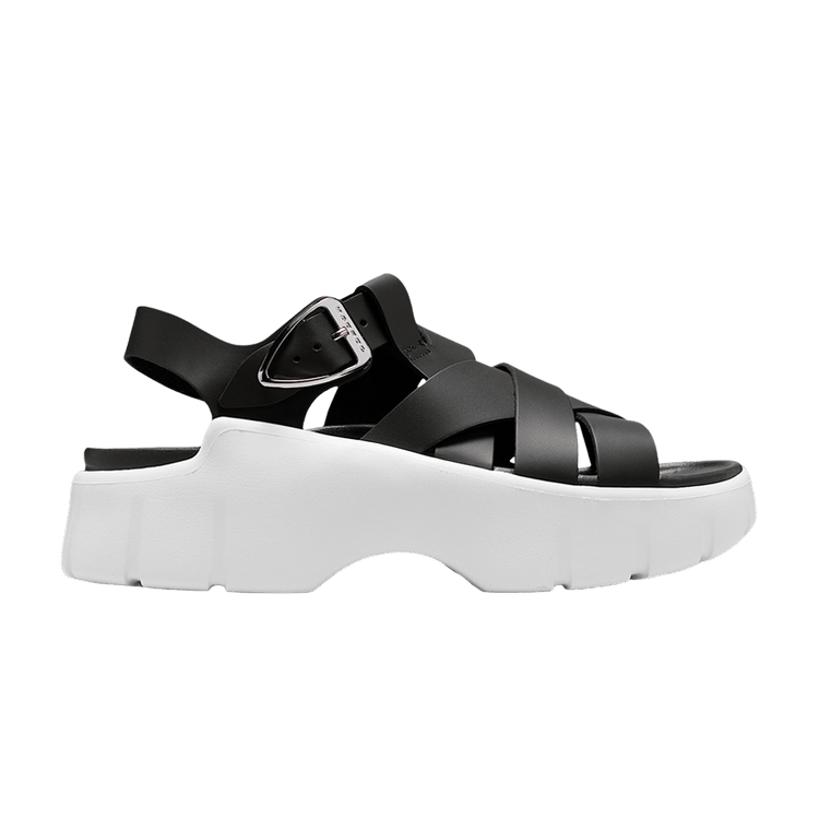 Wmns Air Jordan Willow Sandal 'Black White Metallic Silver'