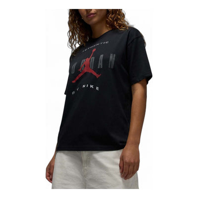(WMNS) Air Jordan Flight Graphic T-Shirt 'Black'