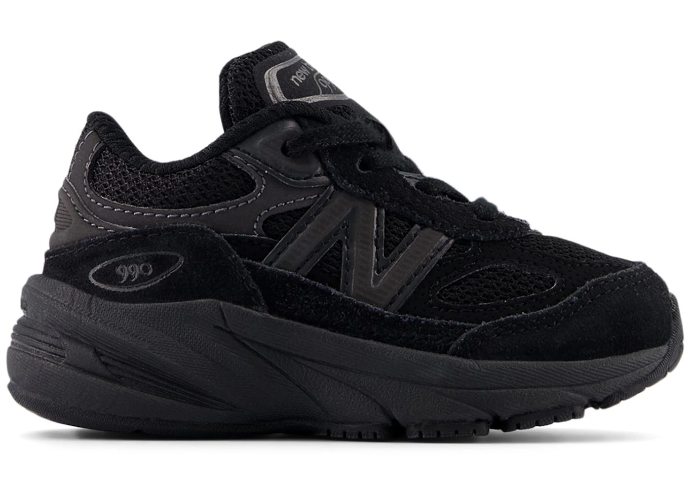 New Balance 990v6 Black Black Metallic (TD)