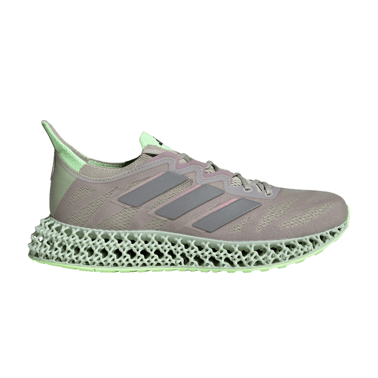 Adidas Wmns 4DFWD 3 'Putty Grey Green Spark'