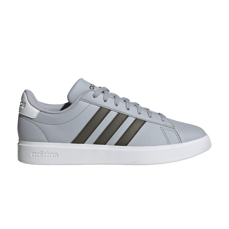 adidas Grand Court 'Halo Silver Shadow Olive'