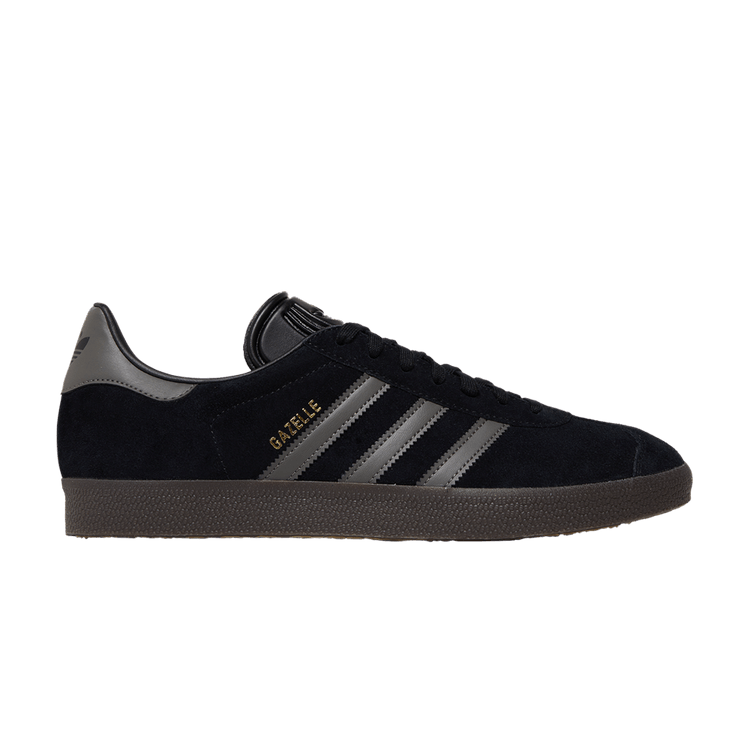 adidas Gazelle 'Black Gold Metallic Gum'