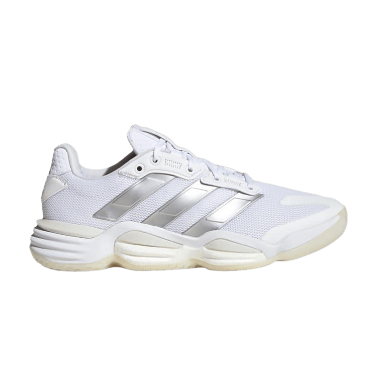 Adidas Wmns Stabil 16 Indoor 'Cloud White Silver Metallic'