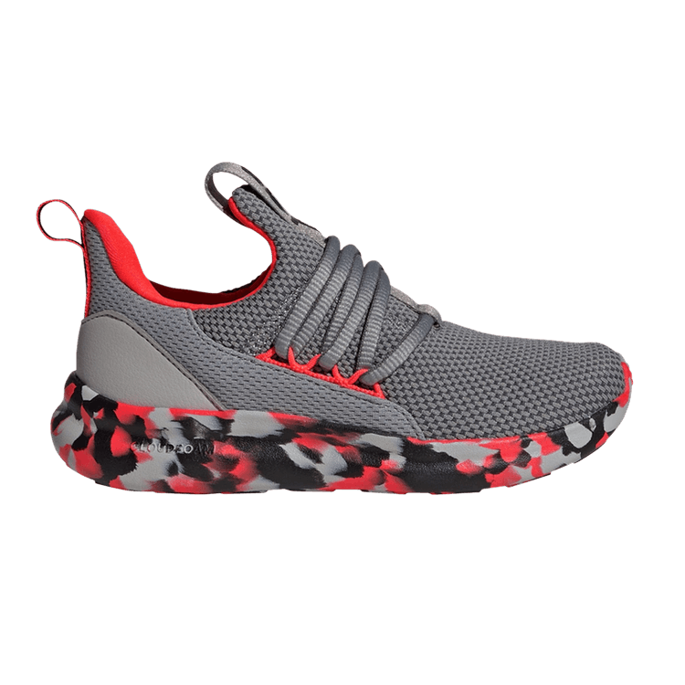 Adidas Lite Racer Adapt 7.0 K 'Grey Solar Red Marbled'