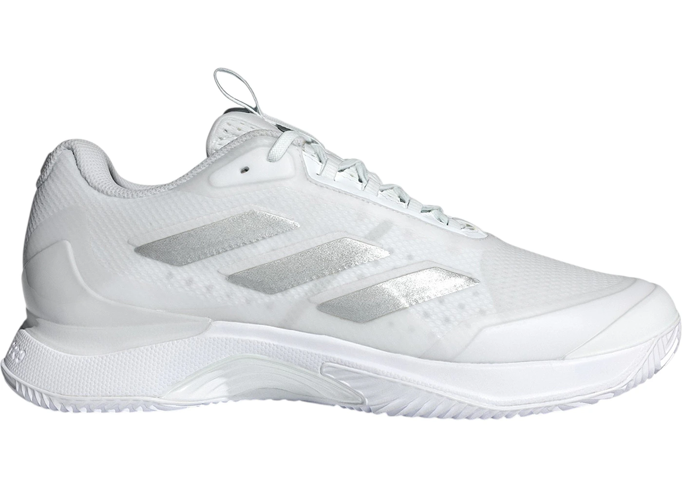 adidas Avacourt 2 Clay White Silver Metallic (Women's)