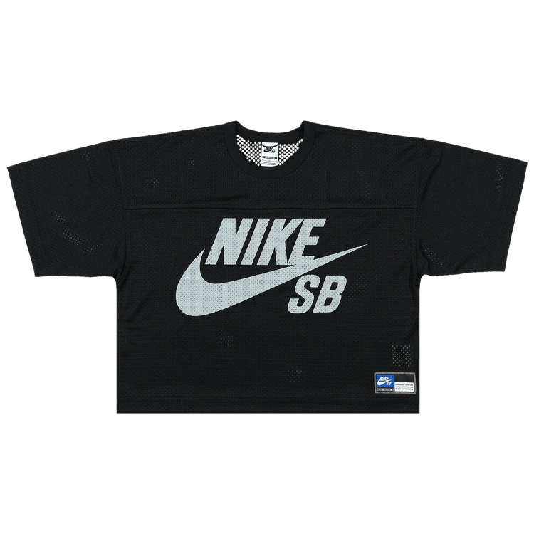 Nike Mesh Jersey Top 'Black'