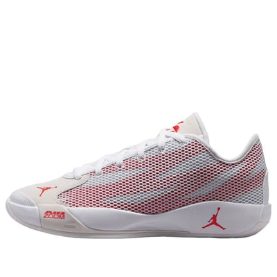 Air Jordan Luka 77 'White Swan Picante Red'