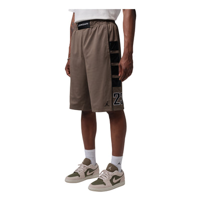 Jordan Brooklyn Cat Scratch Shorts 'Palomino Black'