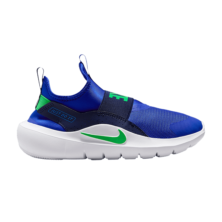 Nike Flex Runner 4 GS 'Racer Blue Midnight Navy Aurora Blue Illusion Green'