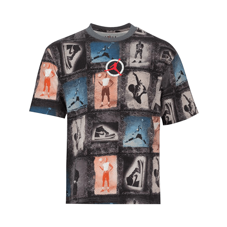 Air Jordan Flight Club Printed T-Shirt 'Sail'