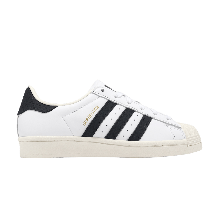 Adidas Superstar 'White Black Trefoil Stripes'