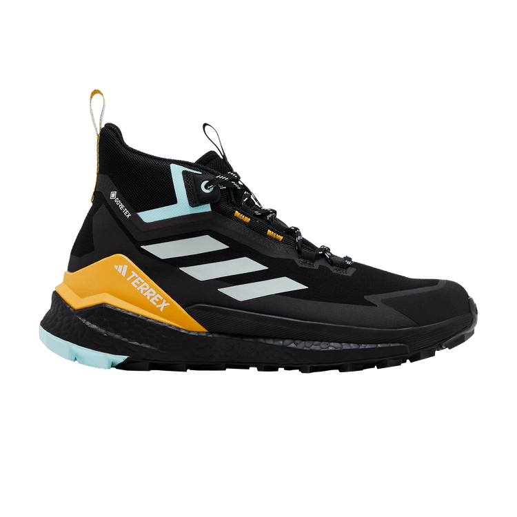 Adidas Terrex Free Hiker GORE-TEX 2.0 'Black Aqua Yellow'