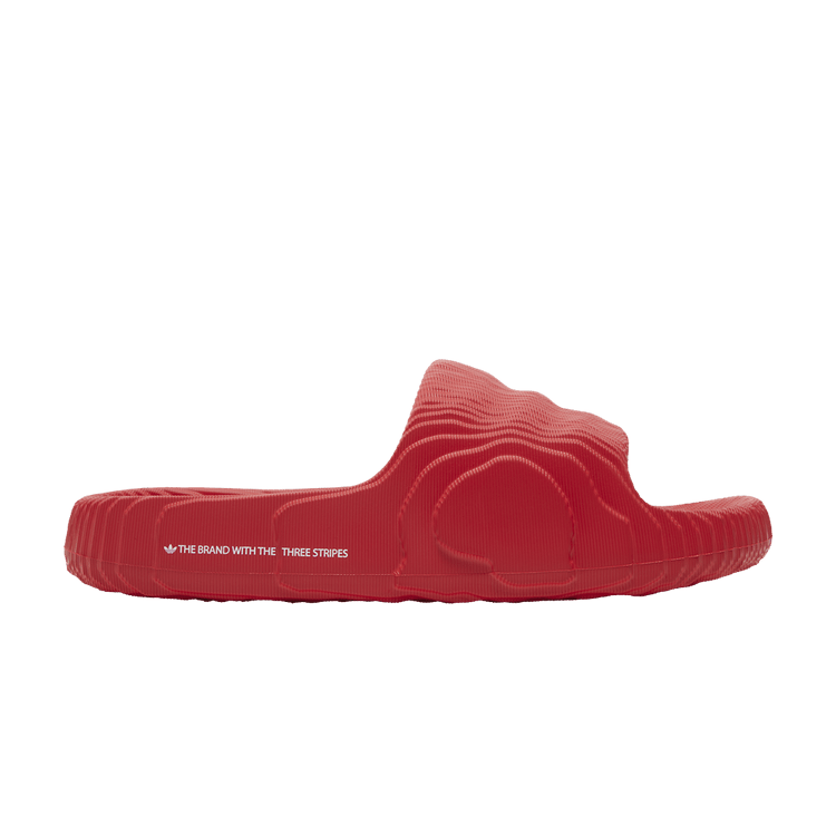 adidas Adilette 22 Slides 'Scarlet'