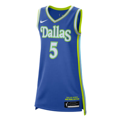 (WMNS) Nike Paige Bueckers Dallas Wings WNBA Dri-FIT Victory Rebel 2026 Rebel Edition Jersey 'Game Royal White'