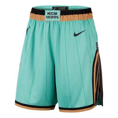 (WMNS) Nike New York Liberty Dri-FIT WNBA Victory Shorts 'Mint Black'